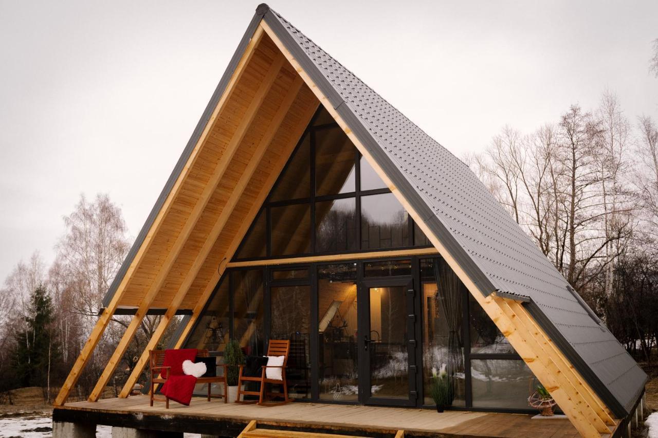 Zenith A-Frame Straja Villa Lupeni  Exterior photo