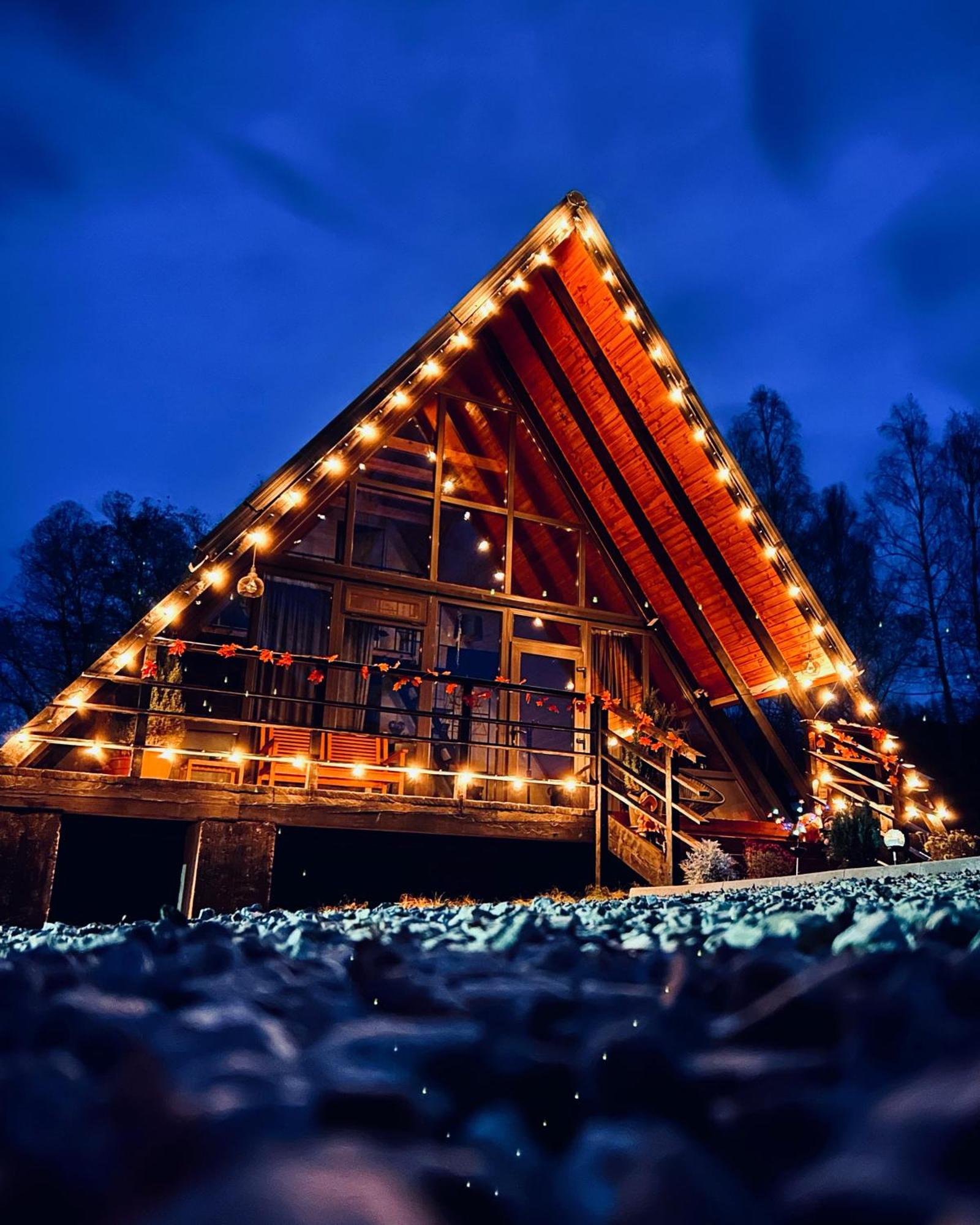 Zenith A-Frame Straja Villa Lupeni  Exterior photo
